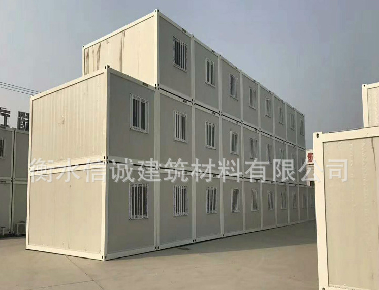 彩鋼板壓花活動房