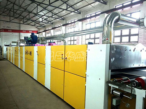 Double point lining cloth coating oven and moisture removal equipment