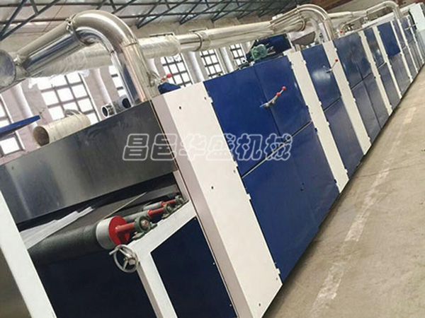 Double point lining cloth coating oven and moisture removal equipment